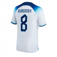 England Jordan Henderson #8 Replika Hemmatröja VM 2022 Kortärmad